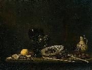 Jan van de Velde Still life with wineglass oil painting picture wholesale